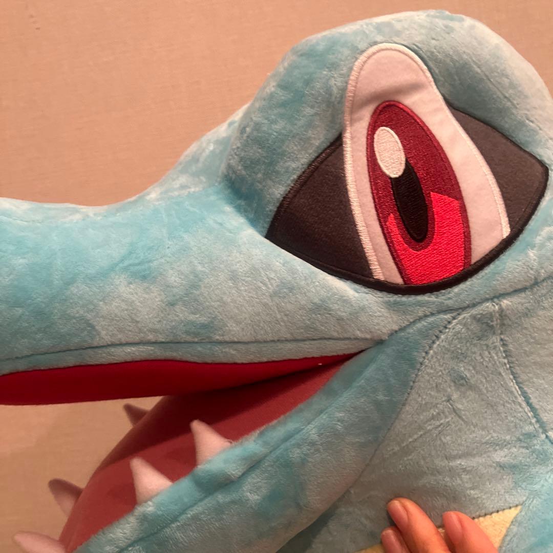 ポケモンぬいぐるみ　ワニノコ等身大　60cm