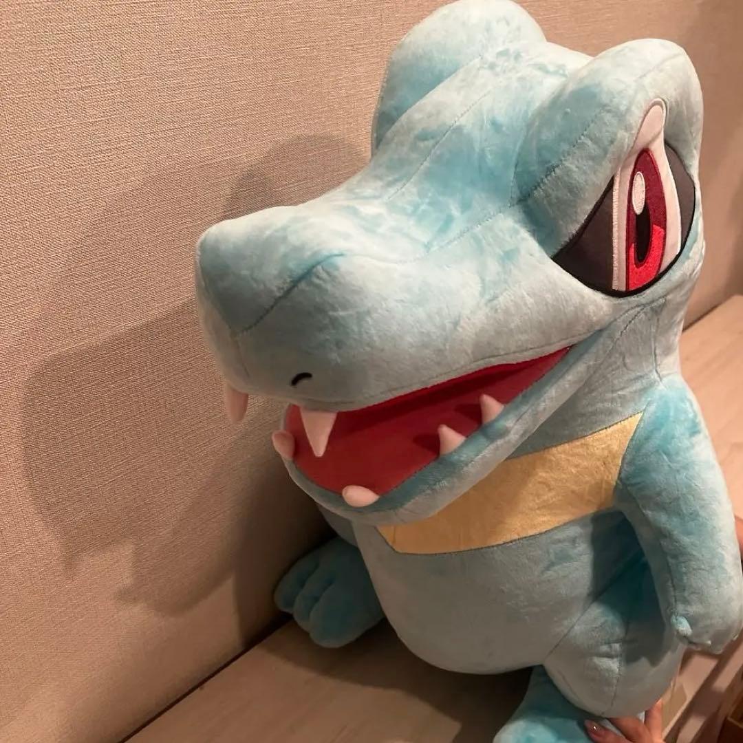 ポケモンぬいぐるみ　ワニノコ等身大　60cm
