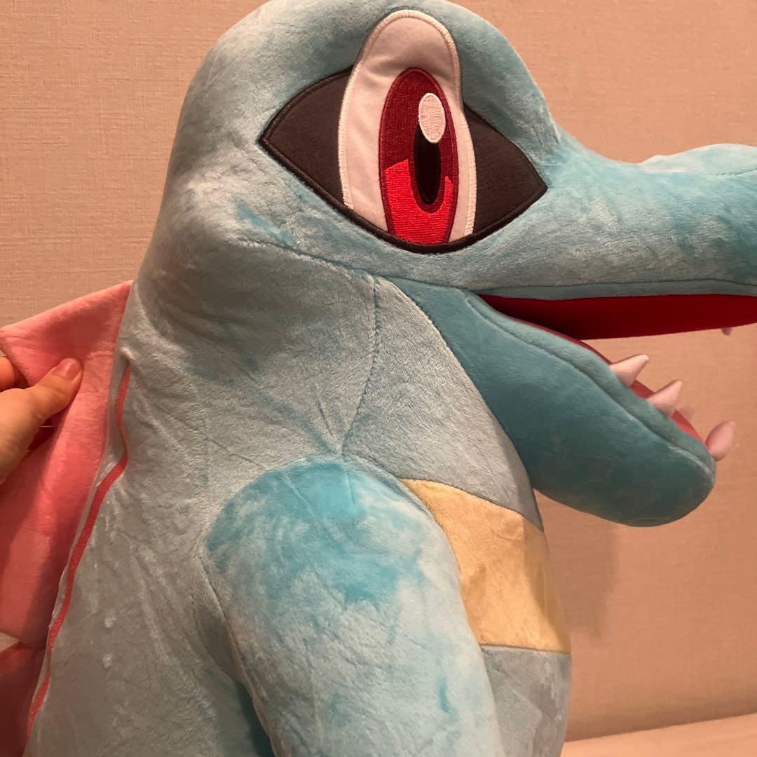 ポケモンぬいぐるみ　ワニノコ等身大　60cm