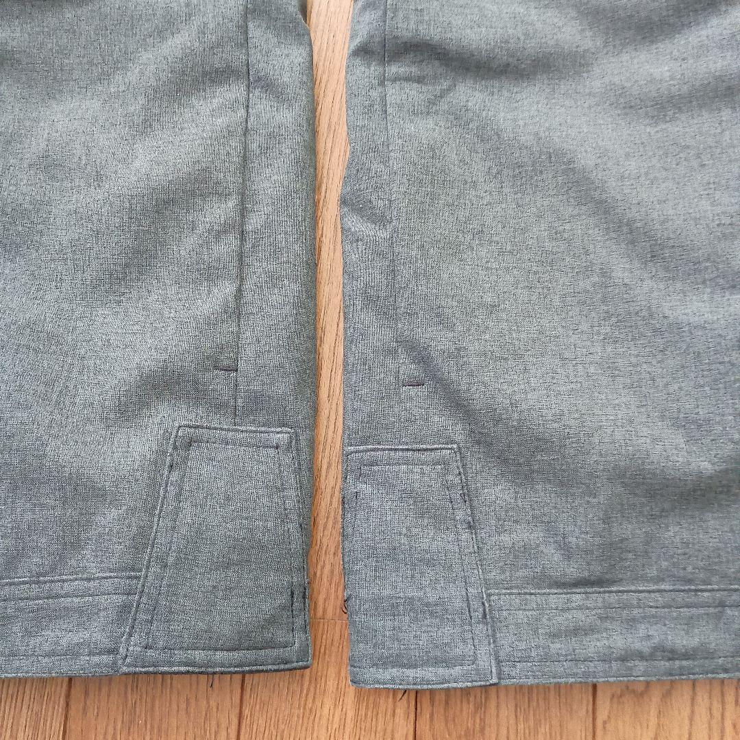 DESCENTE　子ども用スキーウェア ターコイズ/グレー　130サイズ