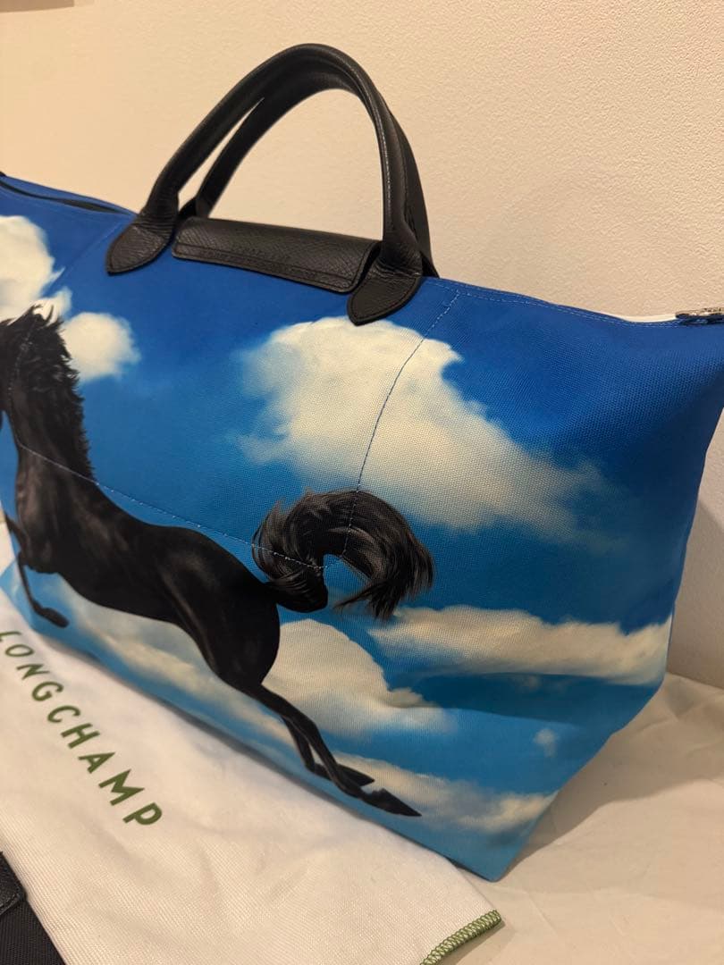 longchamp ロンシャン　トイレットペーパートラベルバッグ　2WAYバッグ