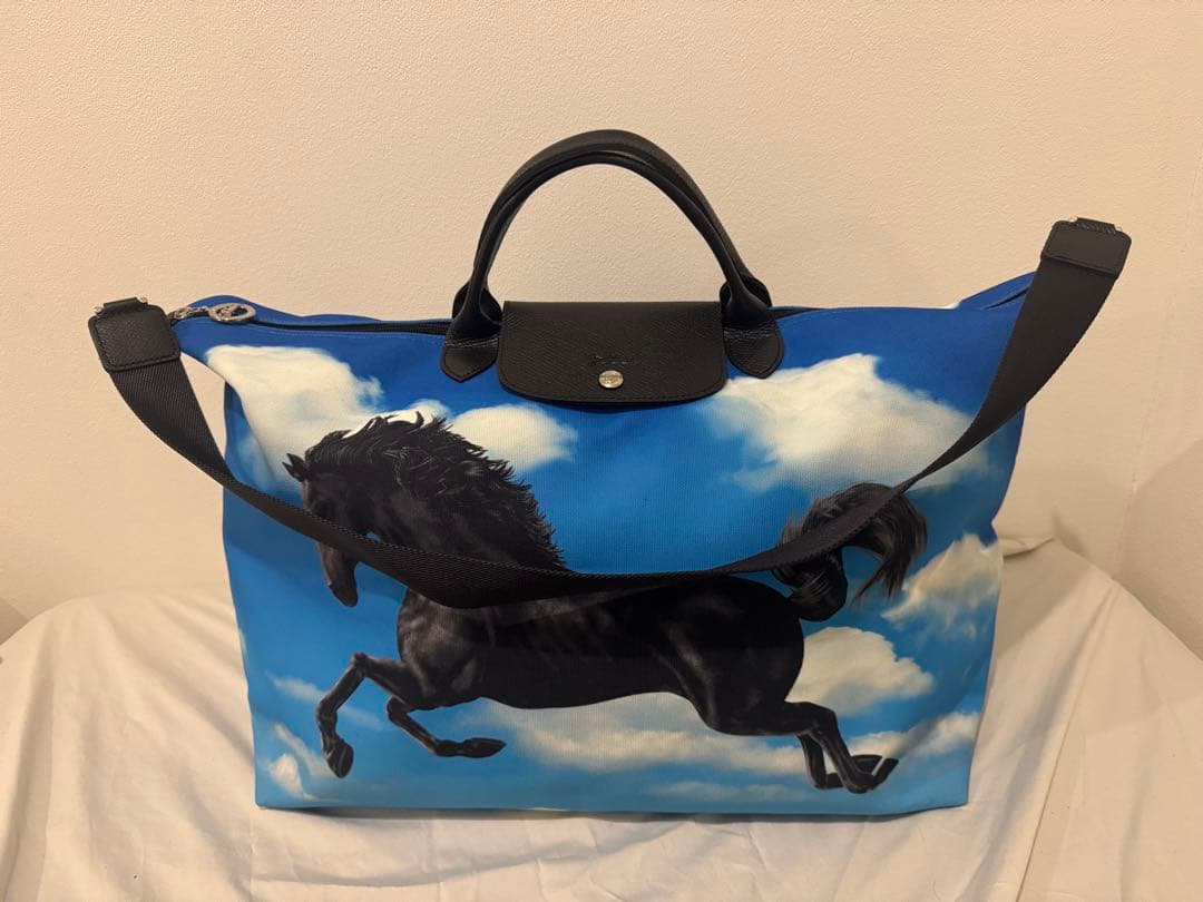 longchamp ロンシャン　トイレットペーパートラベルバッグ　2WAYバッグ