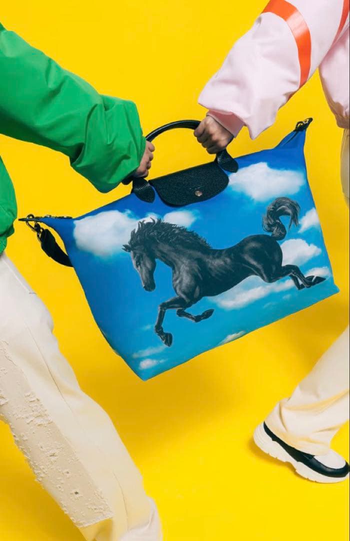longchamp ロンシャン　トイレットペーパートラベルバッグ　2WAYバッグ