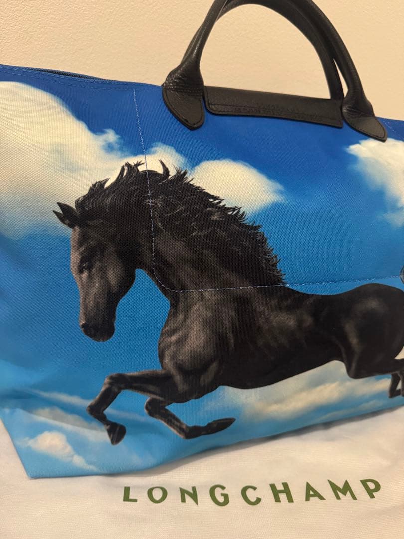 longchamp ロンシャン　トイレットペーパートラベルバッグ　2WAYバッグ
