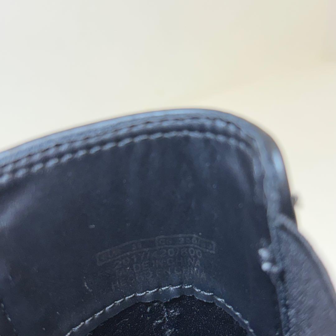 最終値下げ‼️(美品)ZARA サイドゴアブーツトラックソール 厚底 25.5cm
