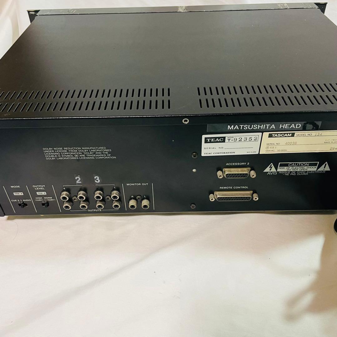 TASCAM 134 マルチトラックレコーダー タスカム 現状品