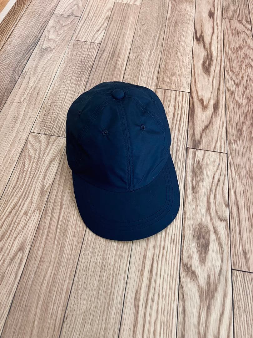 meanswhile POLYESTER TWILL 6PANEL CAP 黒