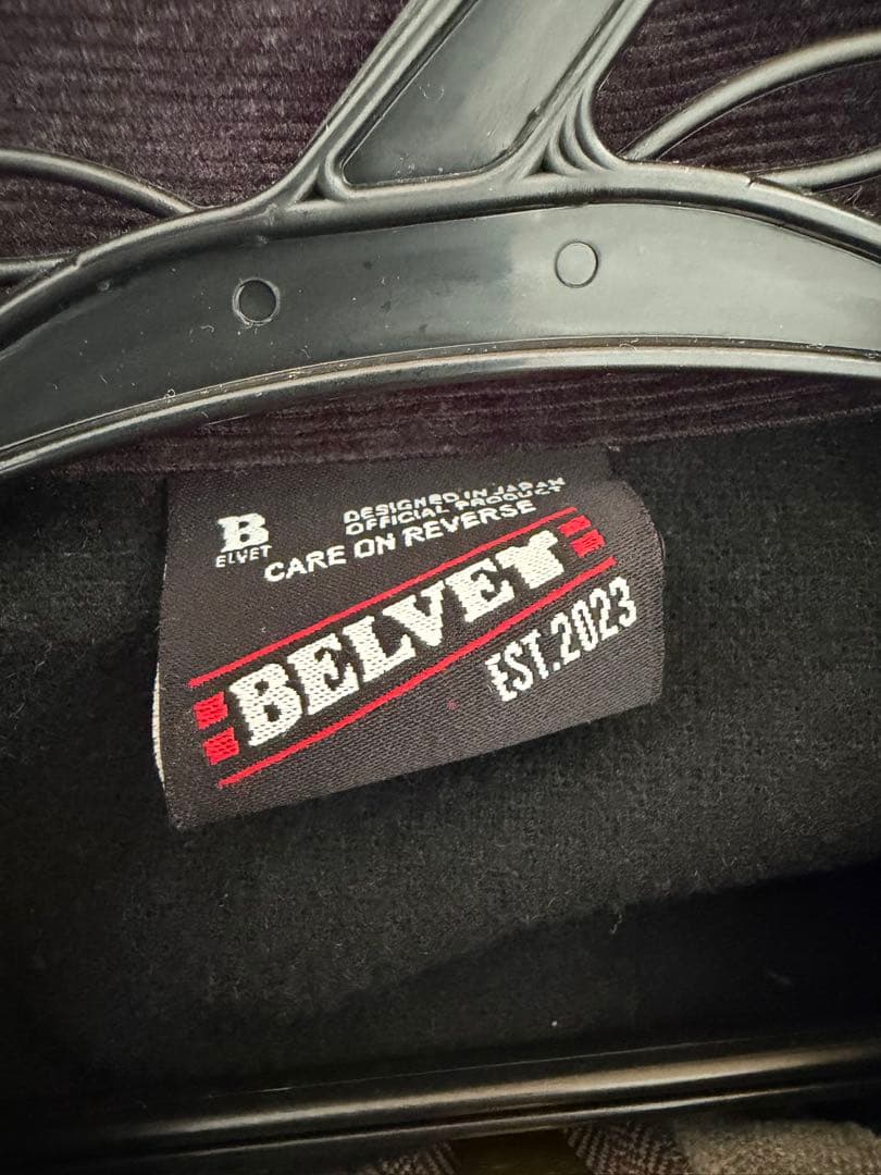 BELVET Repair Detroit Jacket グレー