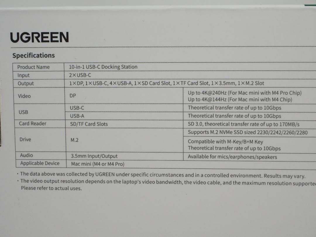 Apple Mac mini M4 16GB 256GB ドック付