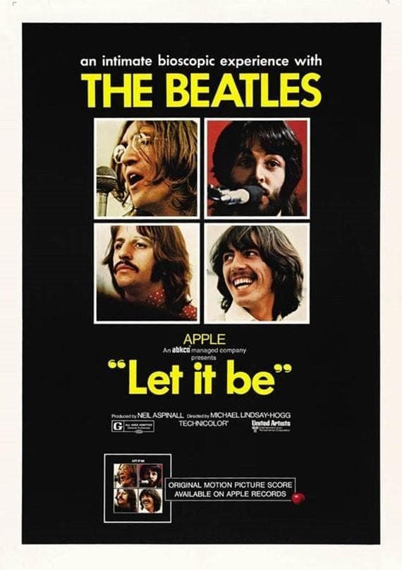 beatles let it be (RARE!!USアドバンス送料込み）