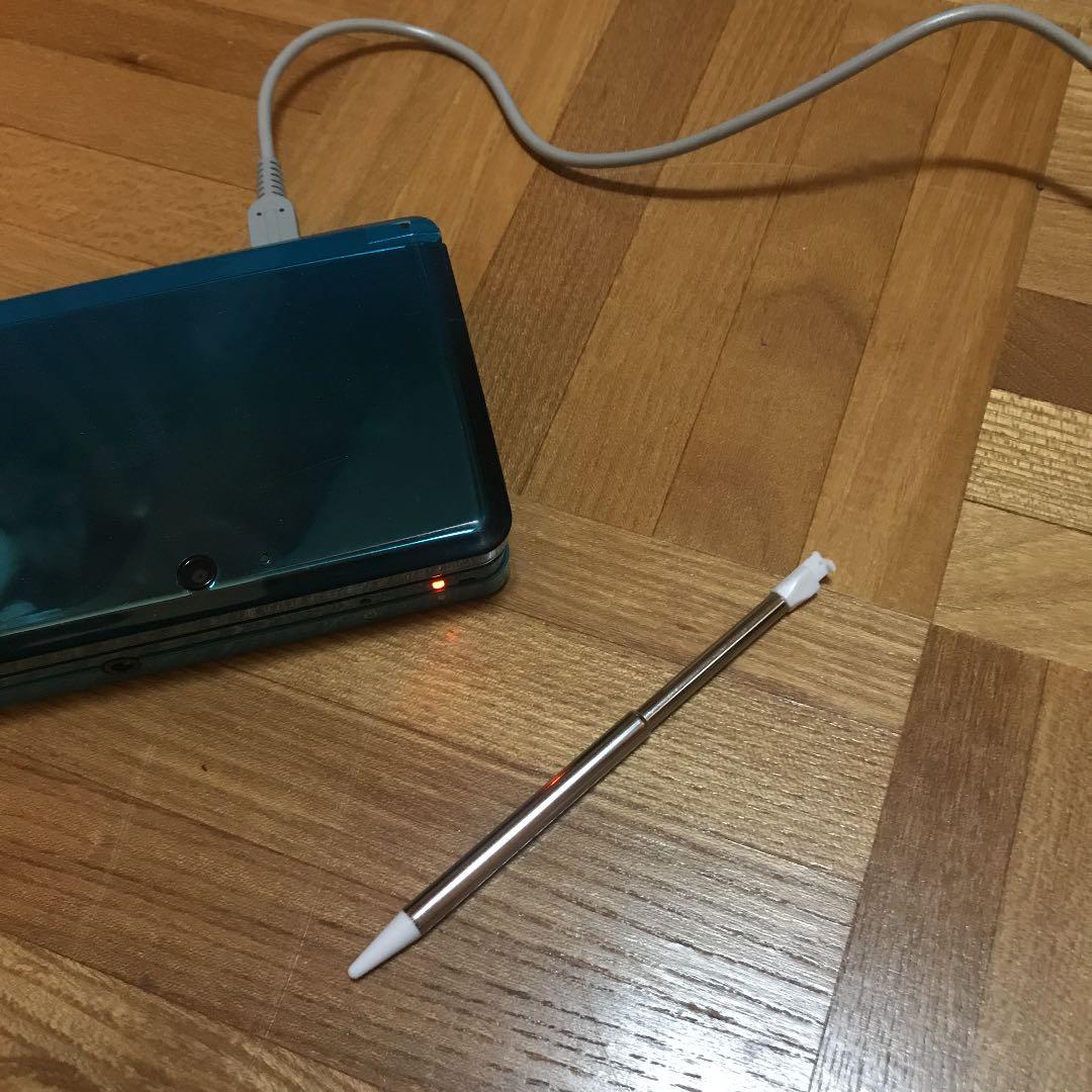 ニンテンドー3DS アクアブルー  5つカセット付き