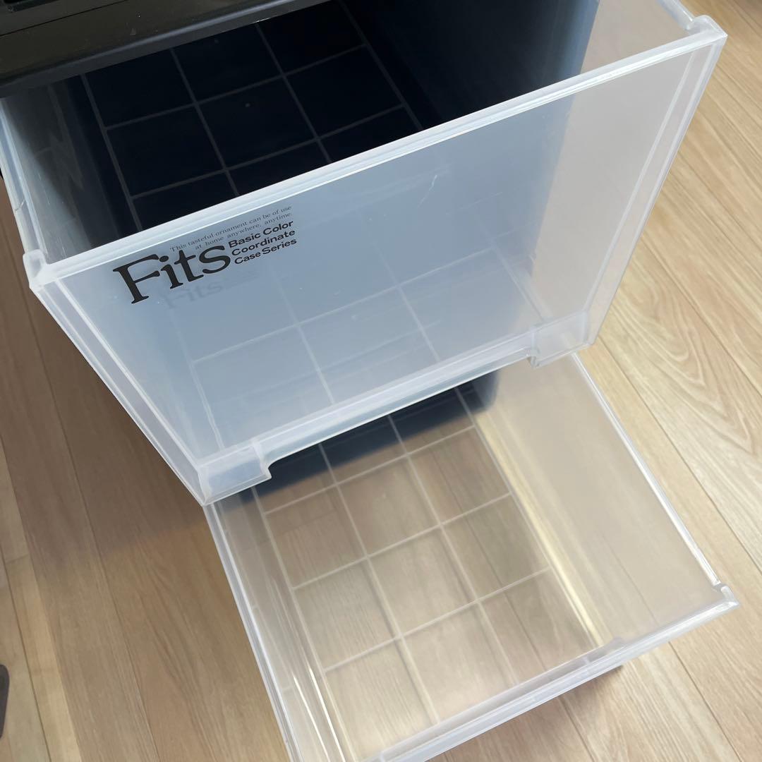 【2個セット】Fits 衣装ケース ロング 大型