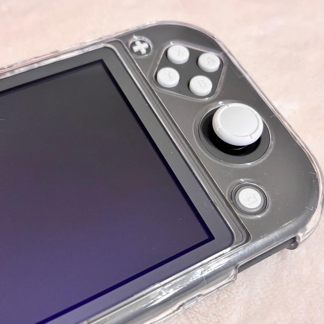 任天堂 Switch lite グレー 本体 美品 ケース付き