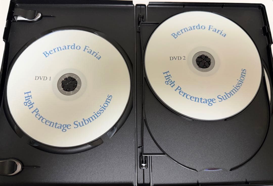 BJJ ベルナルド・ファリア　DVD4枚組　柔術　英語