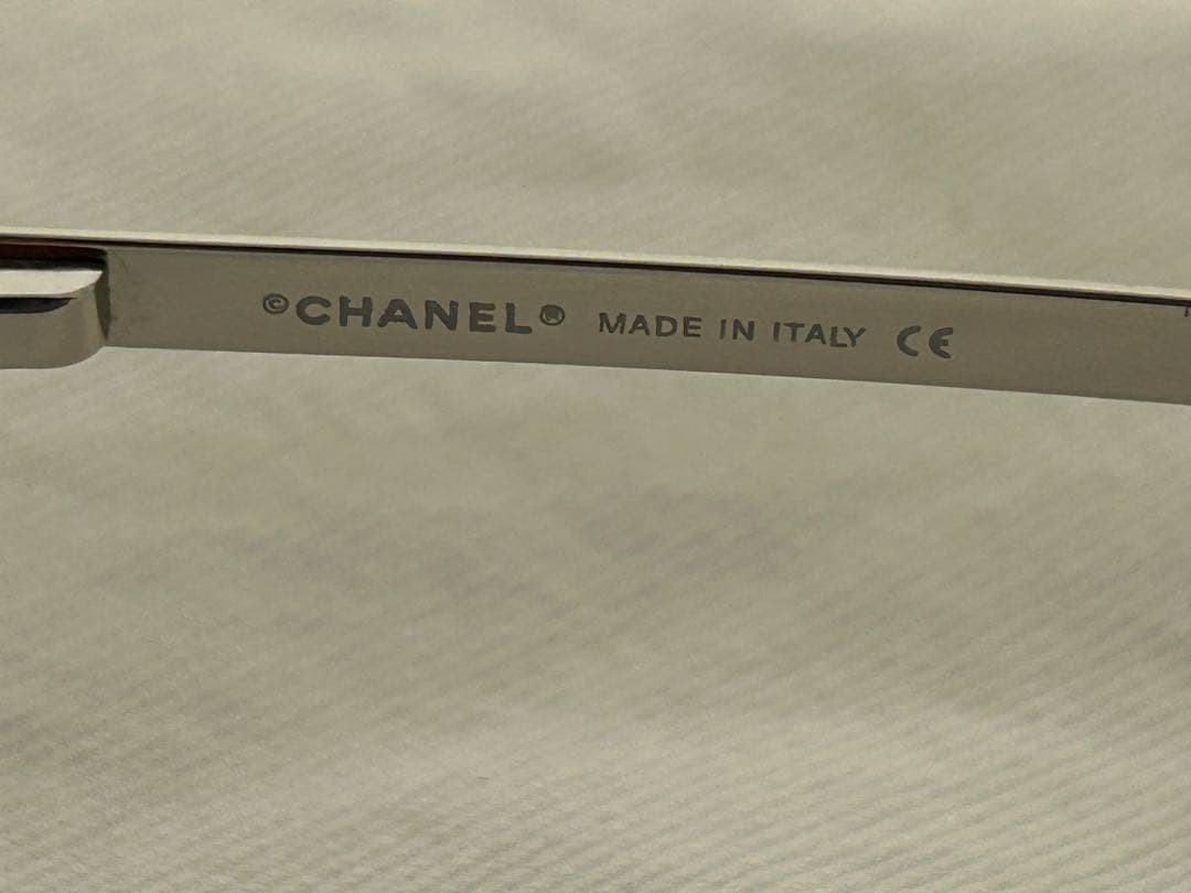 CHANEL シャネル ブルーサングラス イタリア製