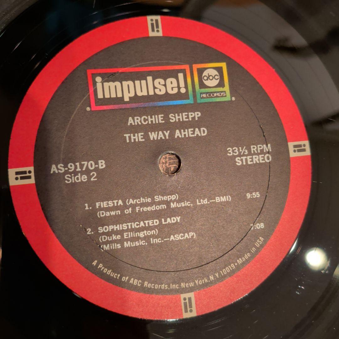Archie Shepp The Way Ahead Original US盤