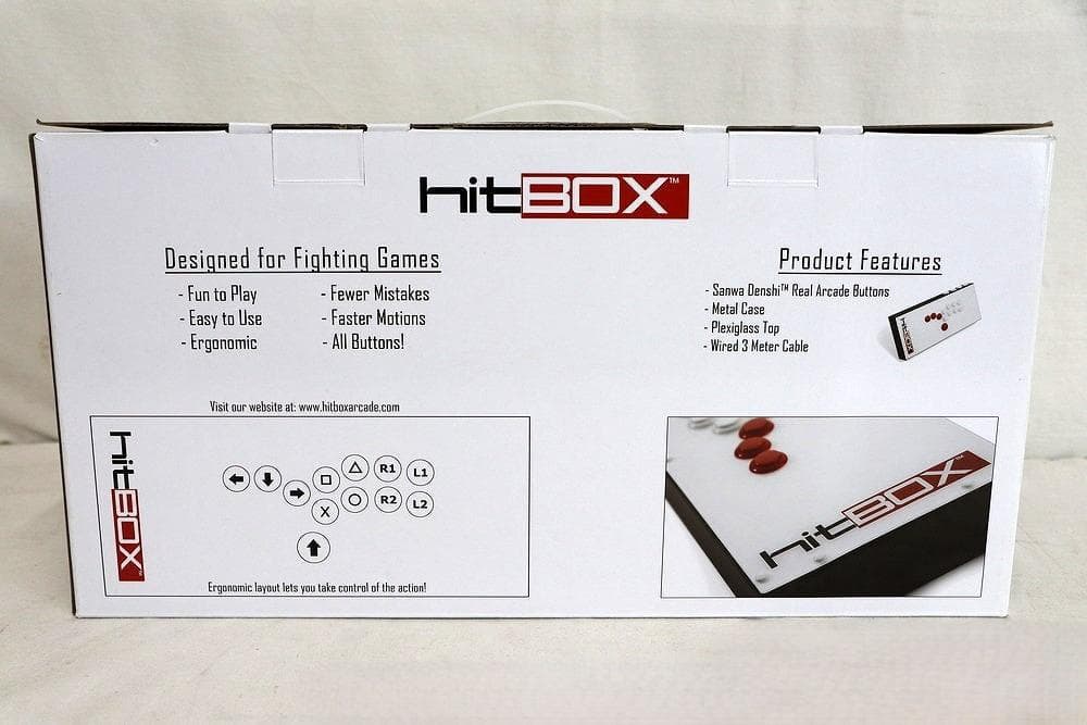 ◆hitBOX ヒットボックス レバーレスコントローラー ゲーム機 07242