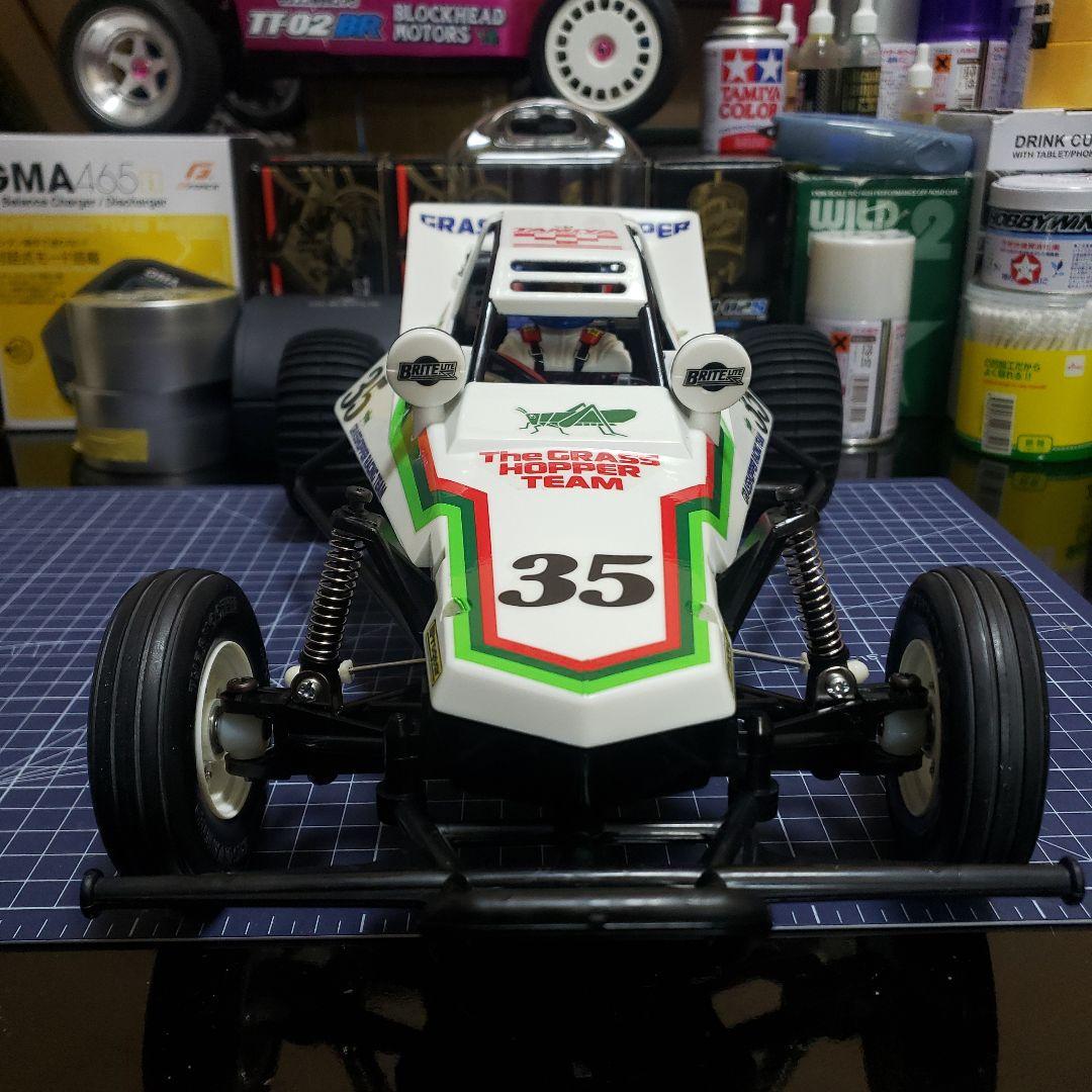 タミヤ　グラスホッパー　フルベア 540SHモーター 付き　未走行車　全部セット