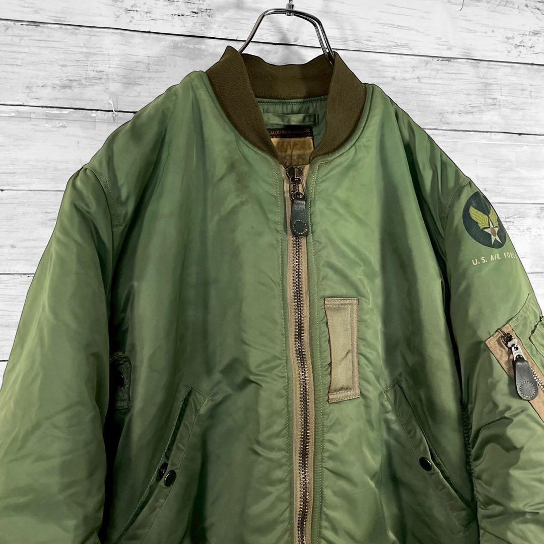 バズリクソンズ B-15D フライトジャケット ミリタリー 空軍 オリーブ 40
