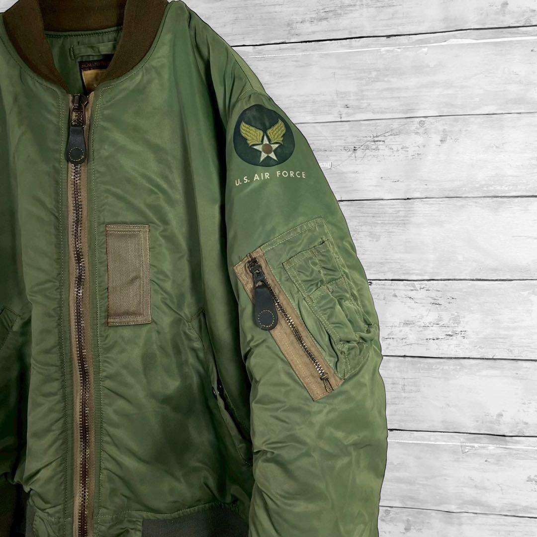 バズリクソンズ B-15D フライトジャケット ミリタリー 空軍 オリーブ 40