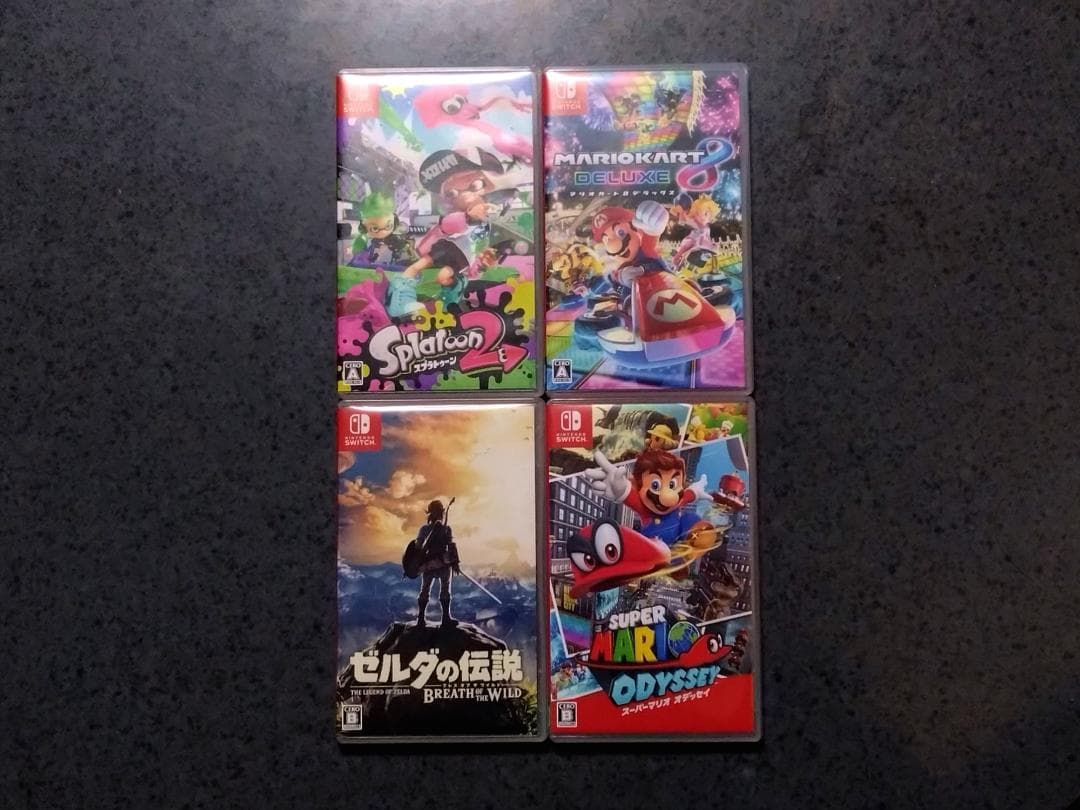 Nintendo Switch+ソフト4本+アクセサリーセット