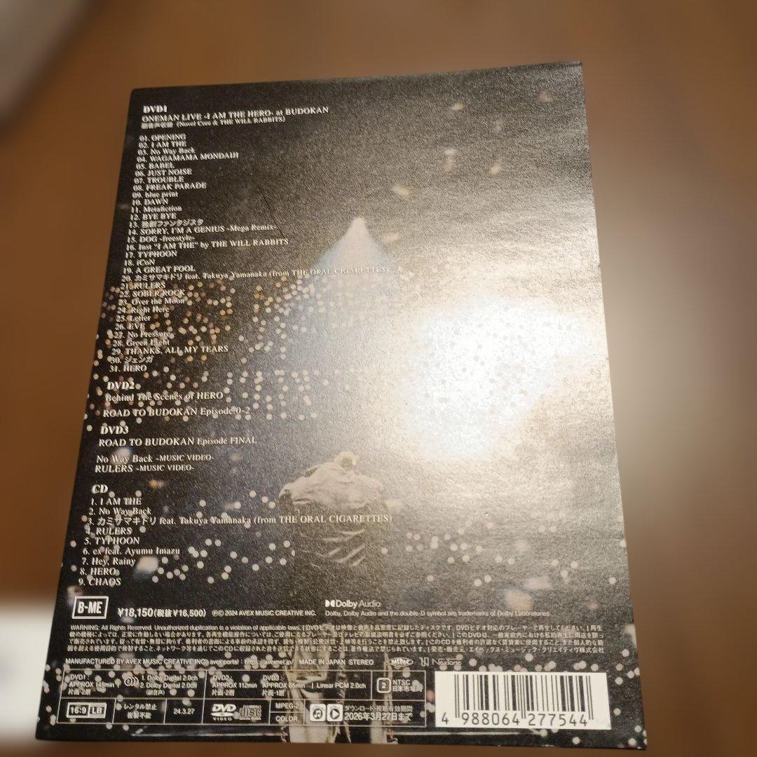 【美品】Novel Core ノベルコア　武道館　DVD CD 初回生産限定盤