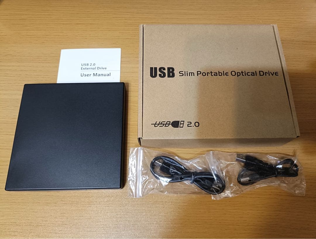 再生ソフト付き 外付け ブルーレイ ドライブ USB 薄型 DVD CD 焼き