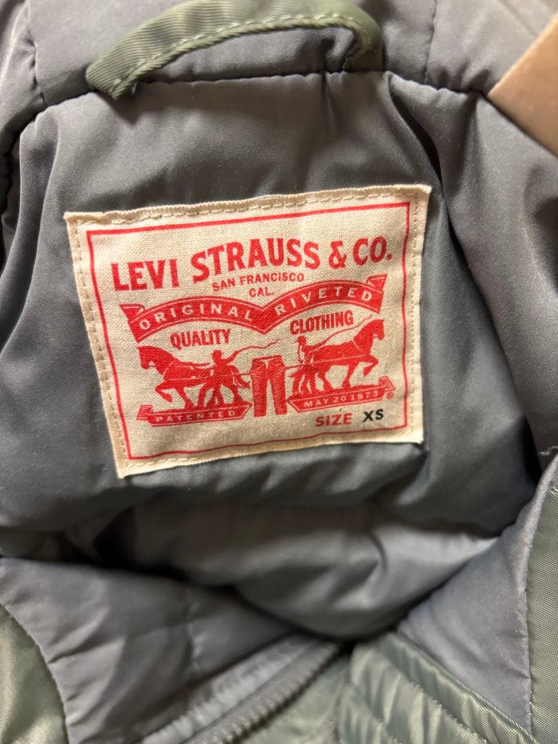 00s Levi’s N2B ダウン フライトジャケット 短丈 y2k
