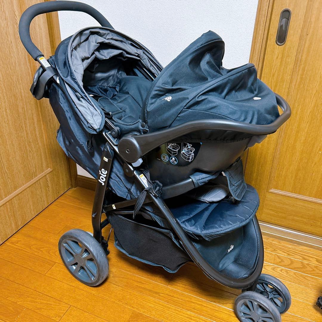 joie トラベルシステム① 3点セット ベビーカー ベビーシート ISOFIX