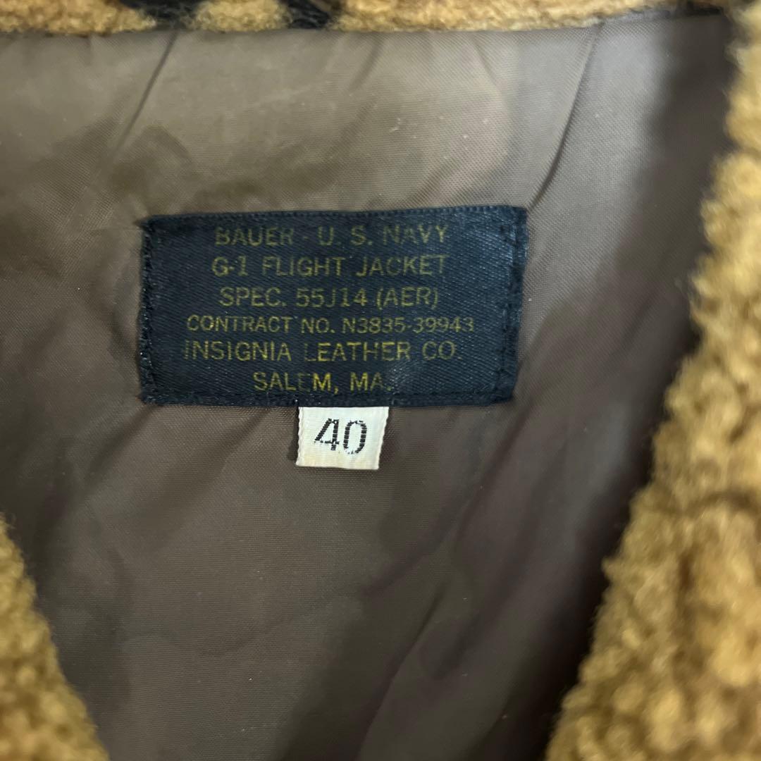 U.S.A製U.S.NAVYフライトジャケット55J14