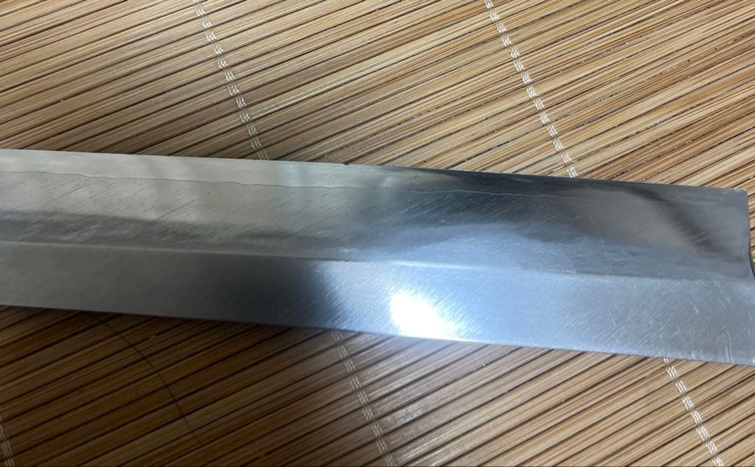 柳刃包丁 切付け包丁　銀三　刃渡30cm