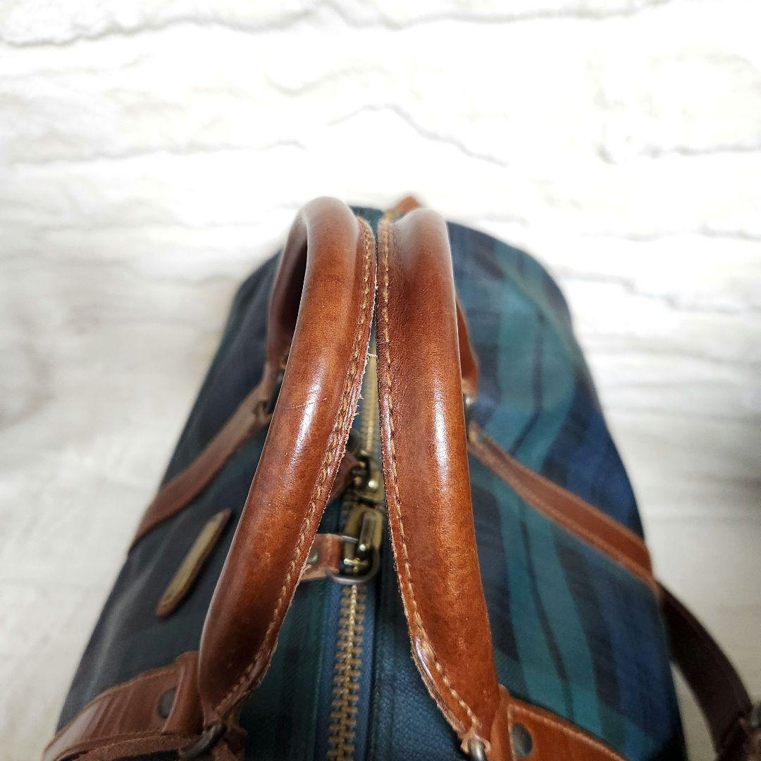 【美品✨】ポロラルフローレン ボストンバッグ 2WAY 大容量　ブラックウォッチ