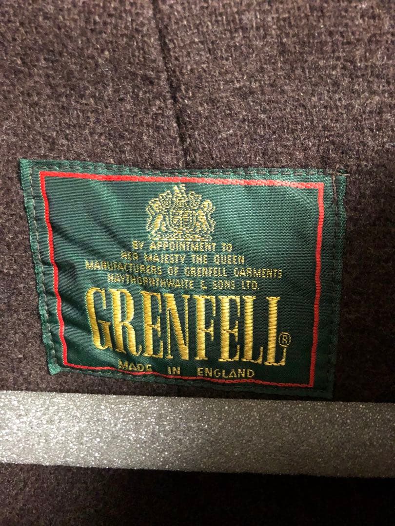 【8/17まで値下げ】GRENFELL ブラウン ダッフルコート