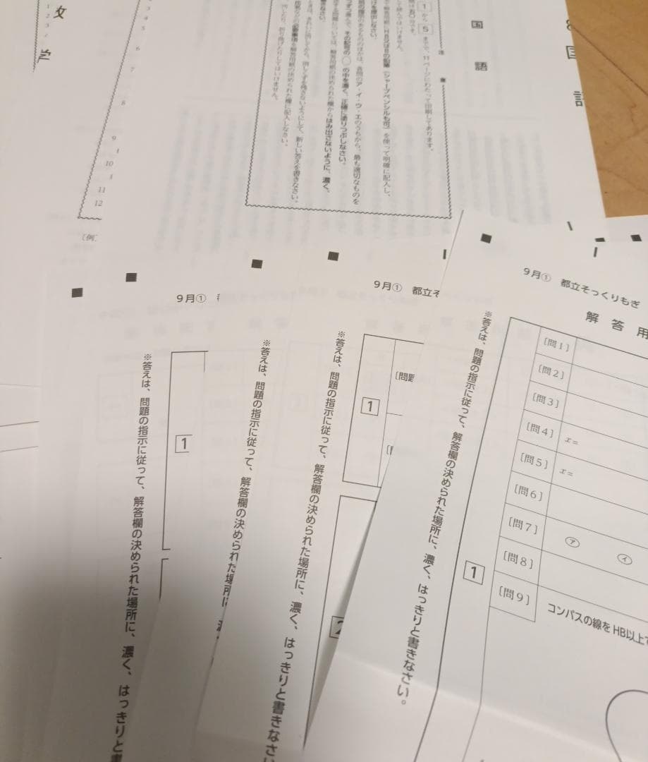 6回分　2025年度Vもぎ　解答用紙つき　進学研究会　都立　高校受験