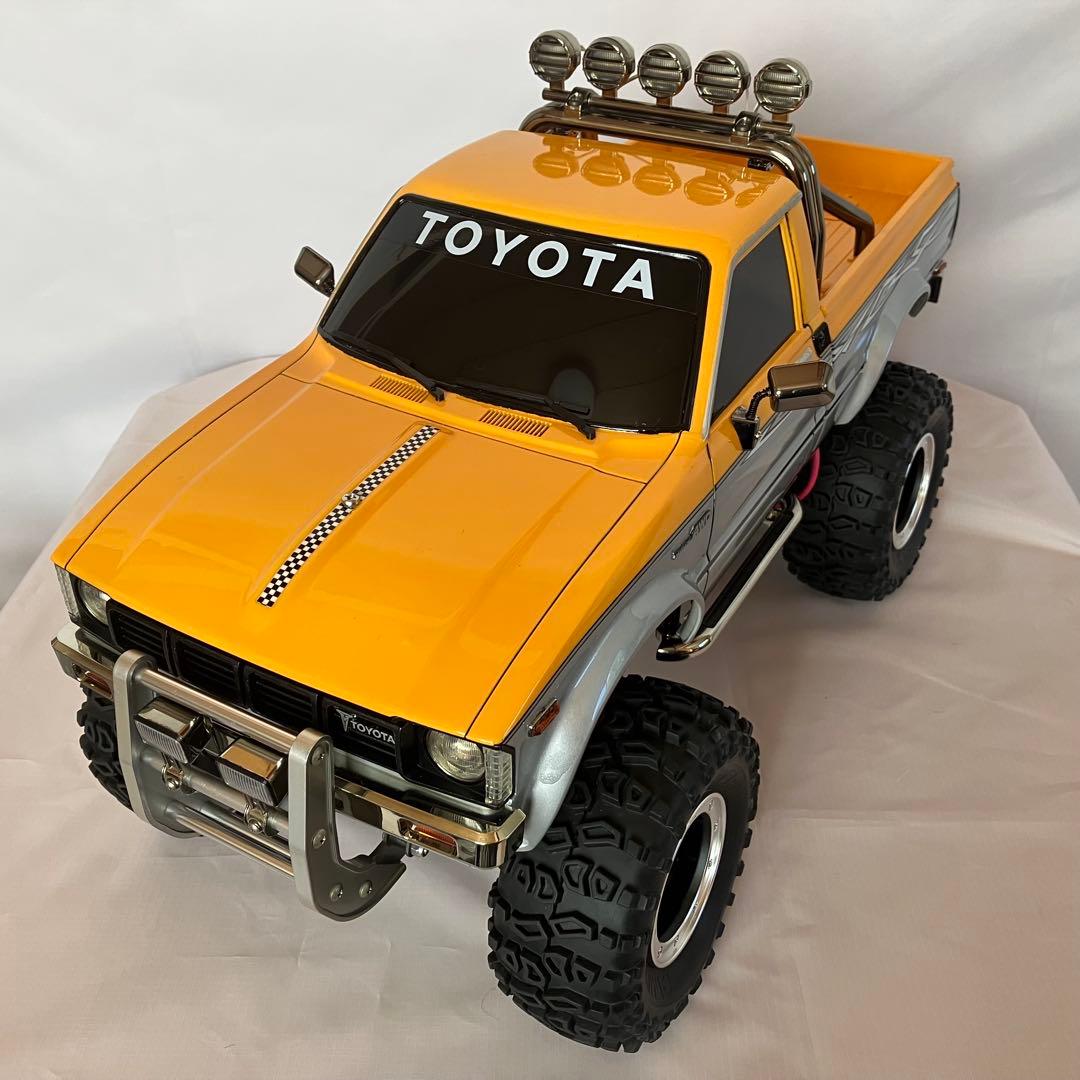 最終価格 タミヤ1/10 ハイラックスハイリフト 4WSフルオペ フルセット