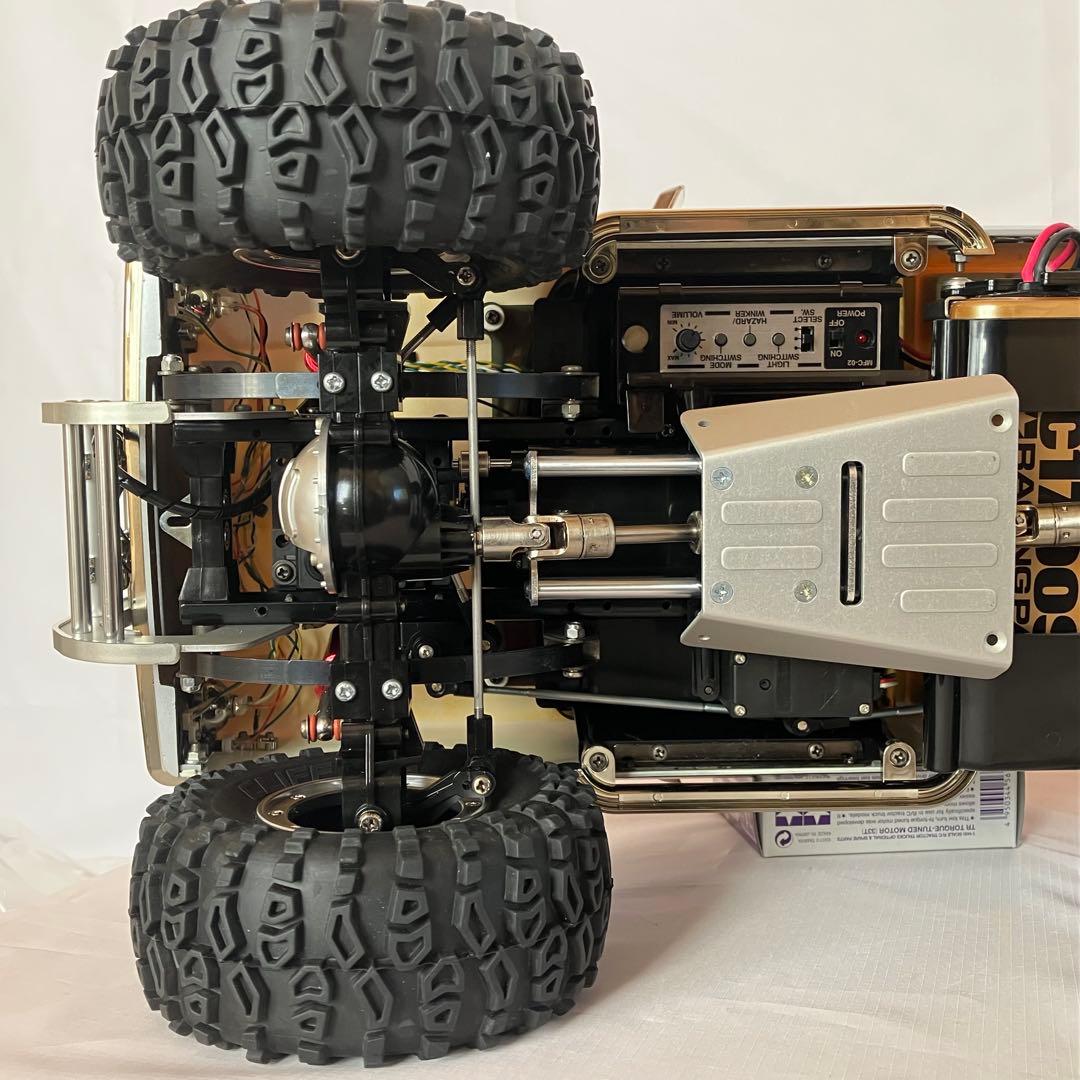 最終価格 タミヤ1/10 ハイラックスハイリフト 4WSフルオペ フルセット