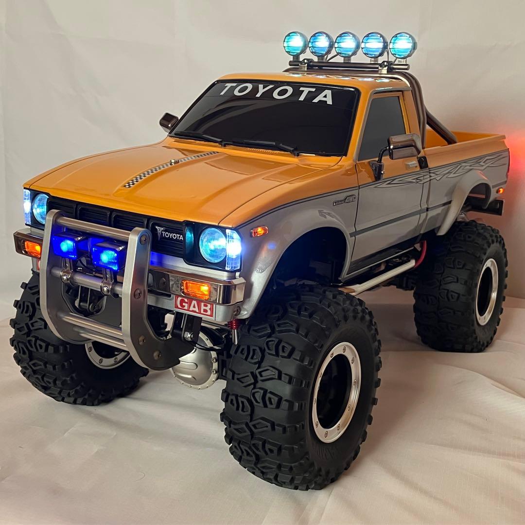 最終価格 タミヤ1/10 ハイラックスハイリフト 4WSフルオペ フルセット