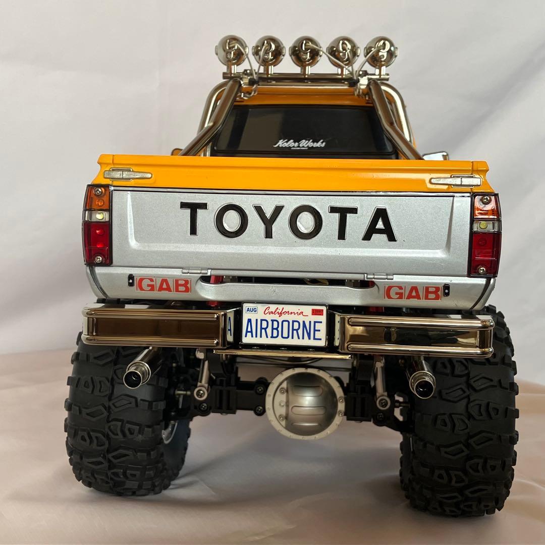 最終価格 タミヤ1/10 ハイラックスハイリフト 4WSフルオペ フルセット