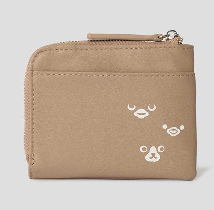 さかざきちはる　ペンギン親子とねこのウォレット　財布　グラニフ　えいえいおー