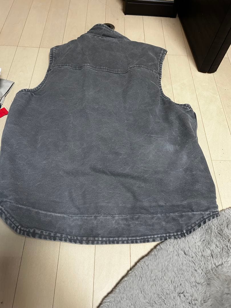 Carhartt グレー ベスト MNR RESTORATION