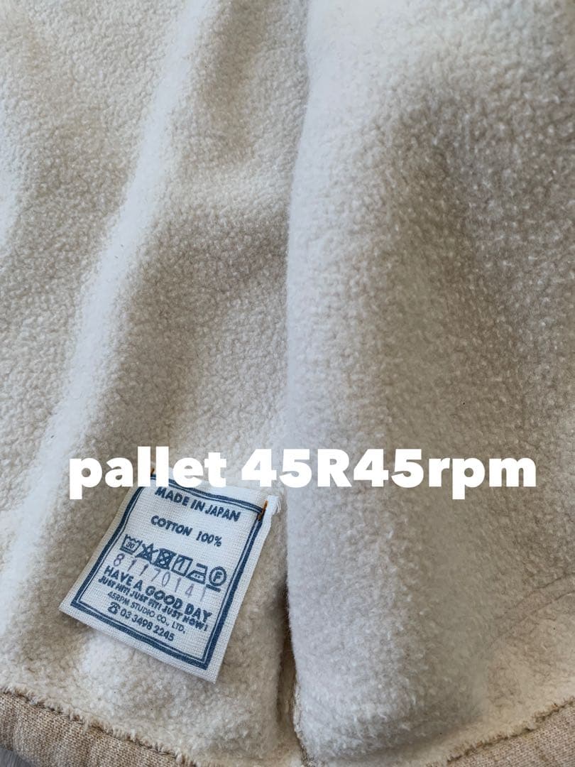 45R45rpm 本日専用です　ヘリテージ裏毛の908バインダーカーデ(トップ)