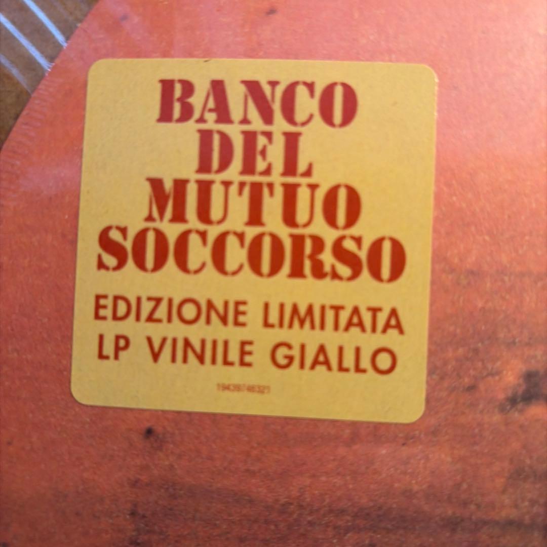 Banco Del Mutuo Soccorso＜Yellow Vinyl/完全