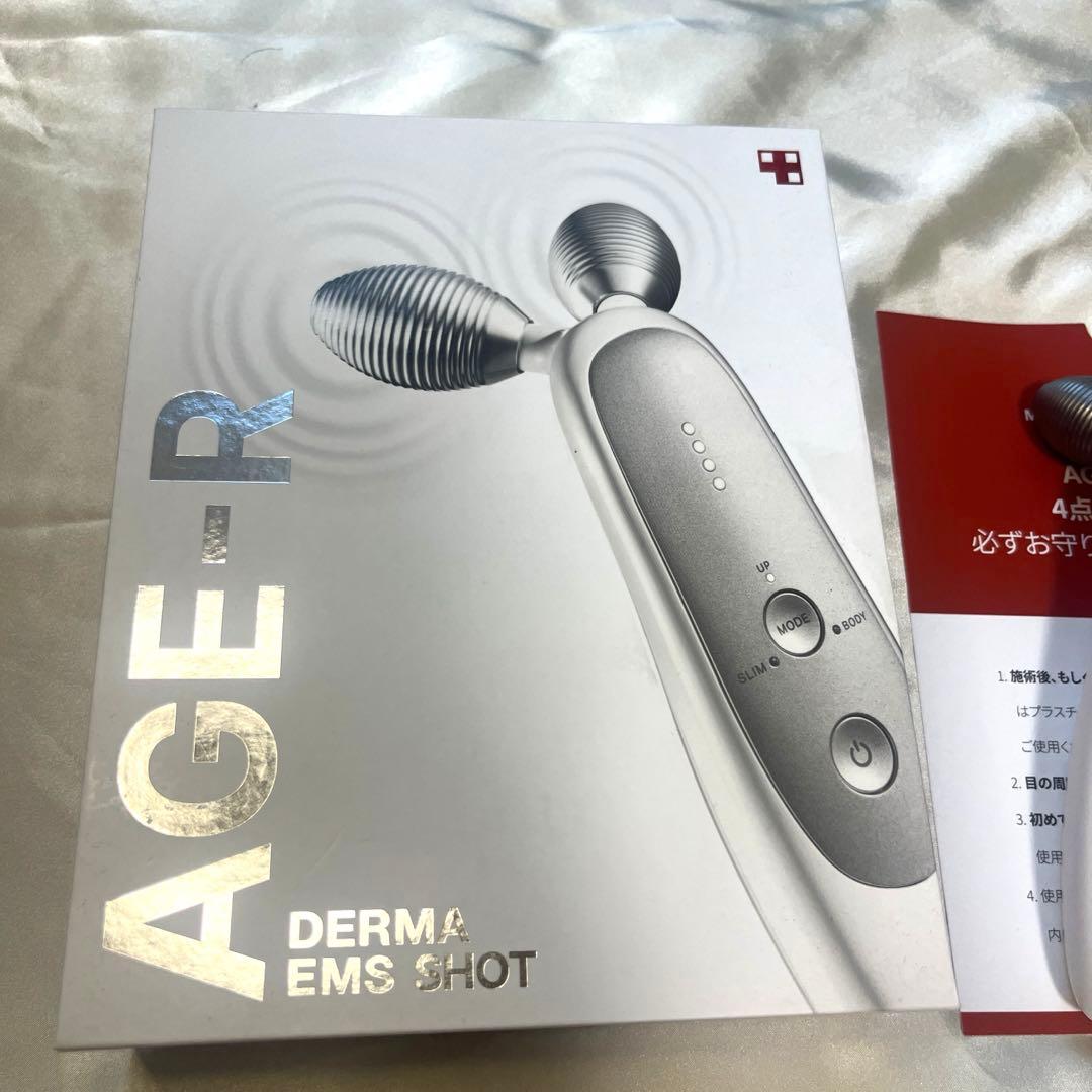 AGE-R DERMA EMS SHOT 美顔器