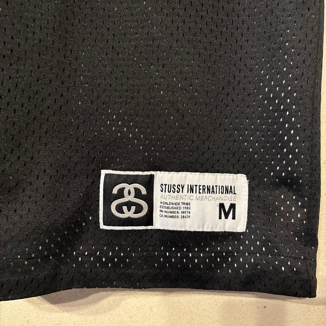 Stussy メッシュ タンクトップ M 黒