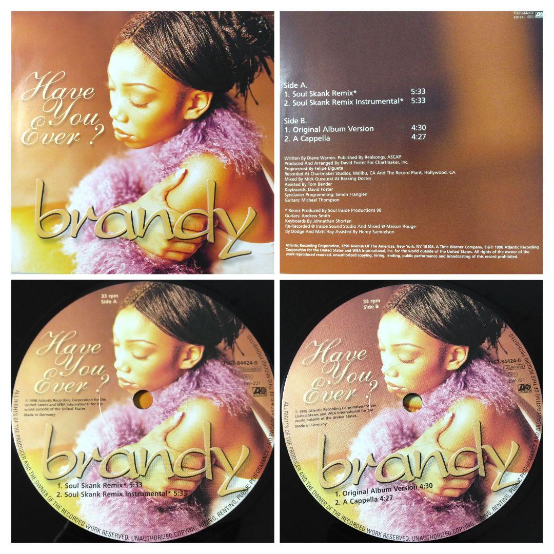 7枚まとめ売り Brandy R&B LP ヒット曲 レア音源 Remix