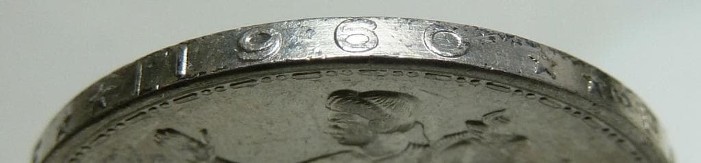 NGC-MS63 ギリシャ 1960 20ドラクマ　パウロス1世