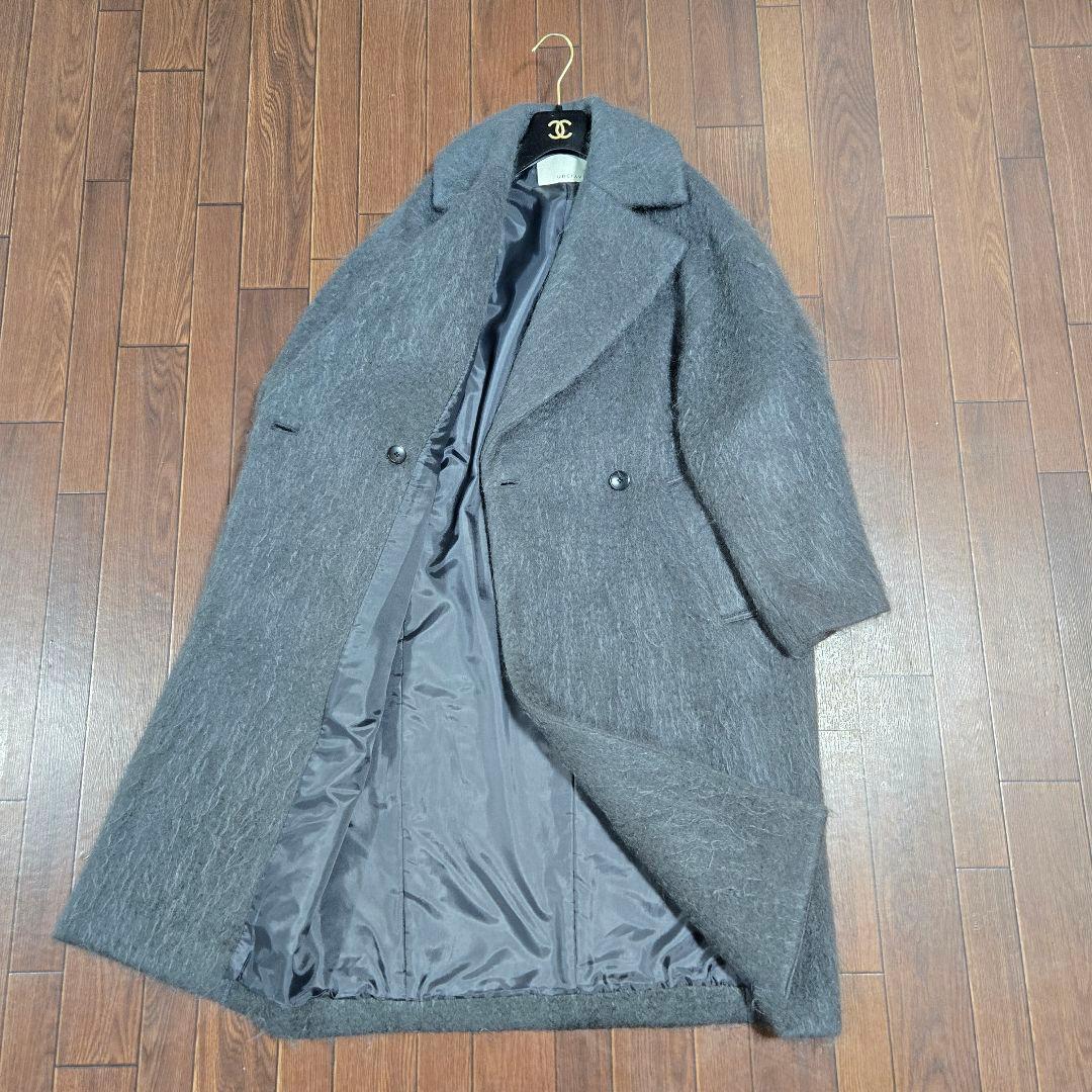 極美品◆uncrave 2023年購入 シャギーオーバーコート M