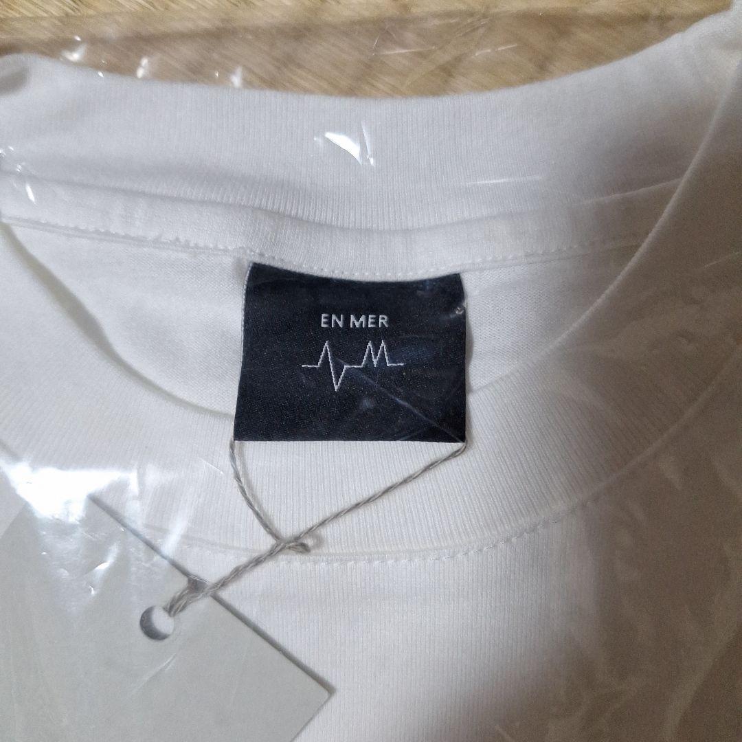 ENMER Blur Logo T-shirt ホワイト Sサイズ