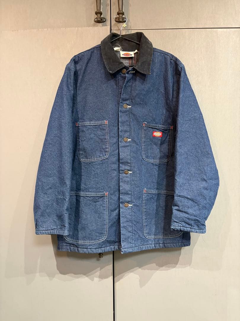 80s白タグディッキーズブランケットカバーオールUSAカーハートシュプリーム40