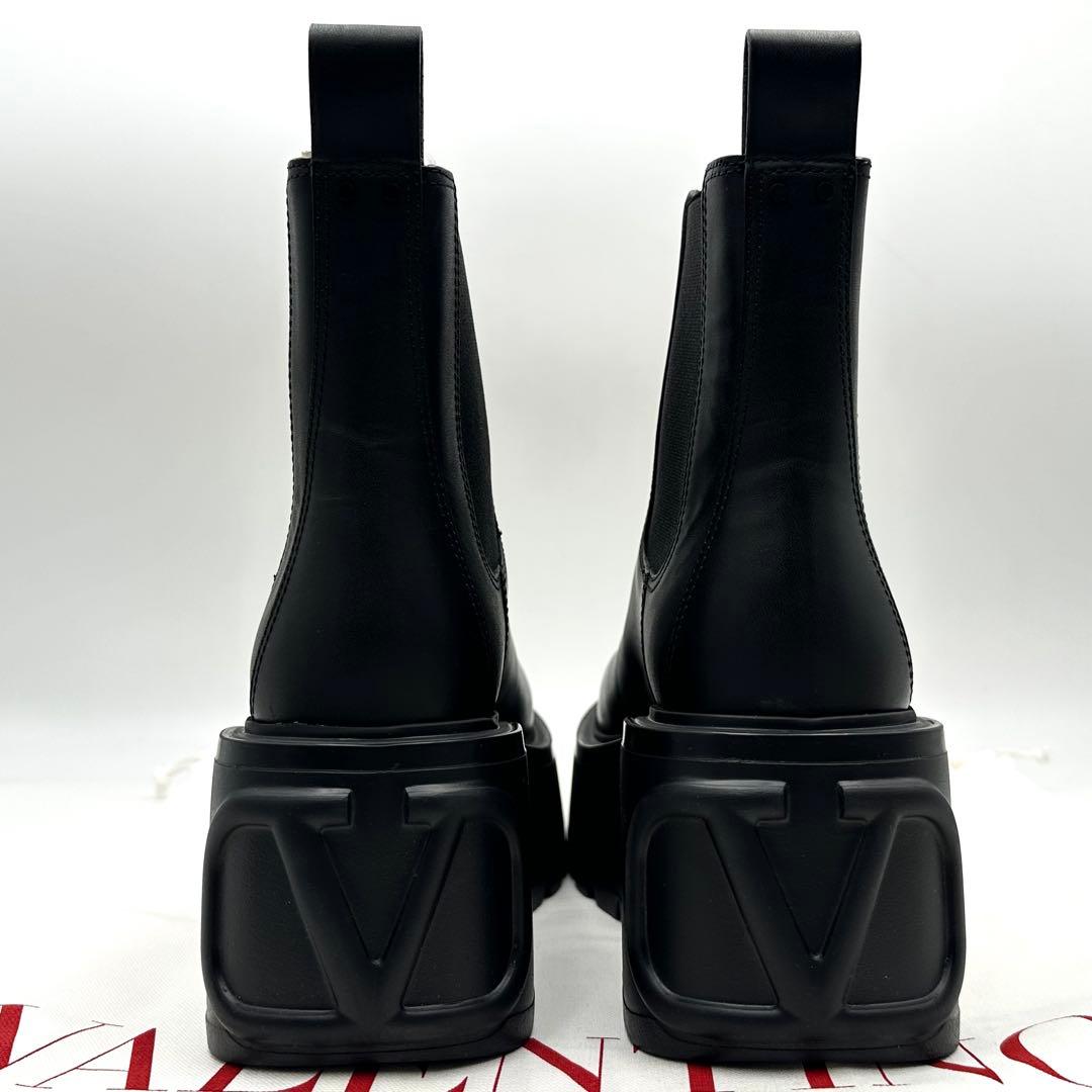 未使用級/付属品完備✨ ヴァレンティノ 厚底 ブーツ アンクル サイドゴア